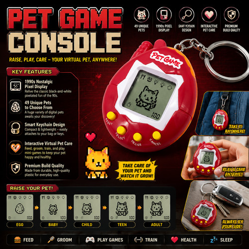 Electronic virtual cyber pet - cyber,