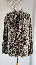 BNWT Beige Black Leopard Print