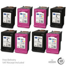Remanufactured HP 301 & 301XL Ink Cartridges For HP DeskJet 2540 Printers