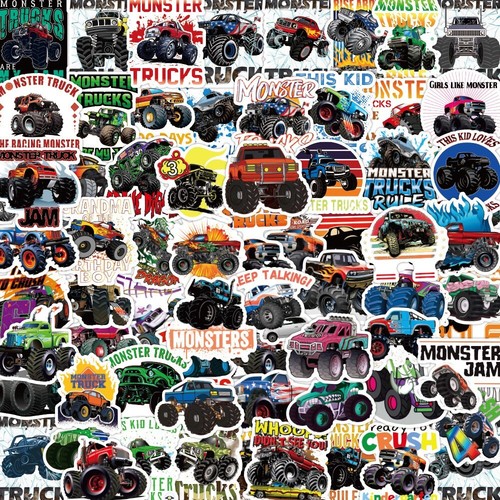 50pcs monster jam - monster,