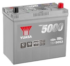 YBX5053 Yuasa Silver High Performance Car Battery 12V 50Ah HSB053
