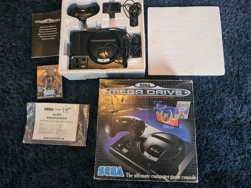 Sega megadrive mk1 boxed - mk1, +