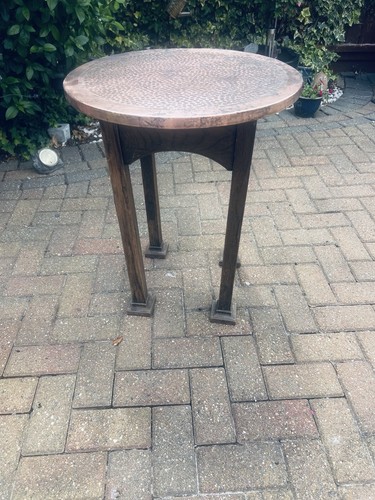 Round copper top - top, table