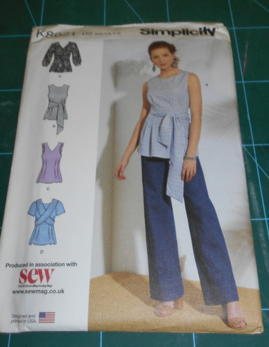 Ladies top simplicity sewing - simplicity,