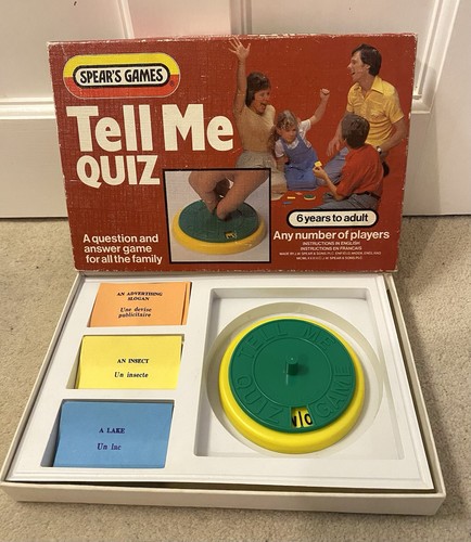 Spears games tell - me, quiz