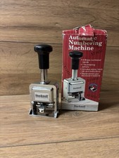 920316 Numbering Machine