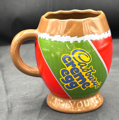 Cadbury creme egg - creme, ceramic