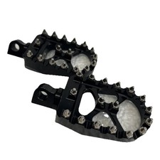 Wide Pedal Foot Pegs  for Harley FLHR FLTR Softail Dyna Sportster new