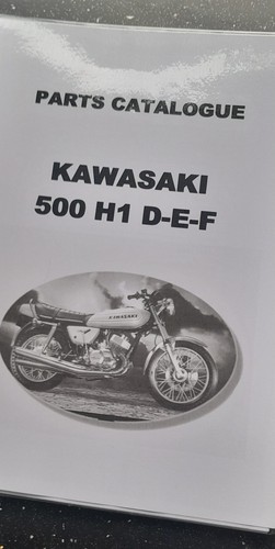 Kawasaki parts book 500 - kawasaki,