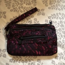 Avon Black & Purple Abstract