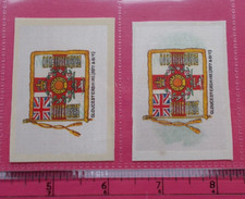 cigarette cards BDV/ ANON  SILKS GLOUCESTERSHIRE (28TH & 61ST)