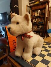 Vintage RARE Merrythought White Dog Samoyed Puppy? Soft Plush Toy 43x33cm