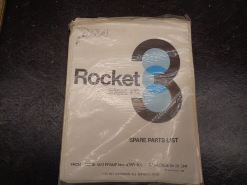 Bsa rocket a75 spare parts - bsa,