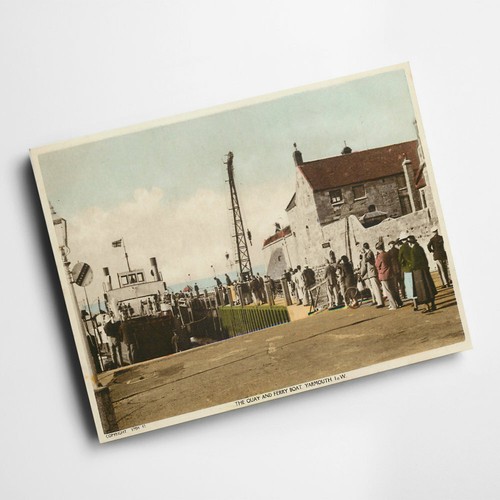 Print vintage isle of - isle,
