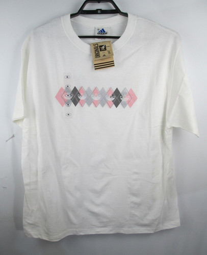 Vtg adidas argyle pink gray - argyle,