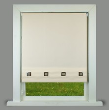 Square Eyelet Classic Roller Blinds - Upto 240cm Width, Free Cut To Size Service