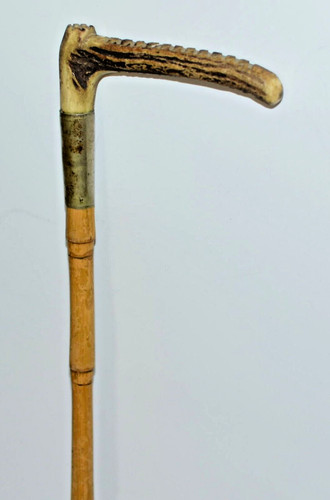 Antique bamboo shaft horse - antique,