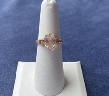 Morganite 14k Ring with Pink
