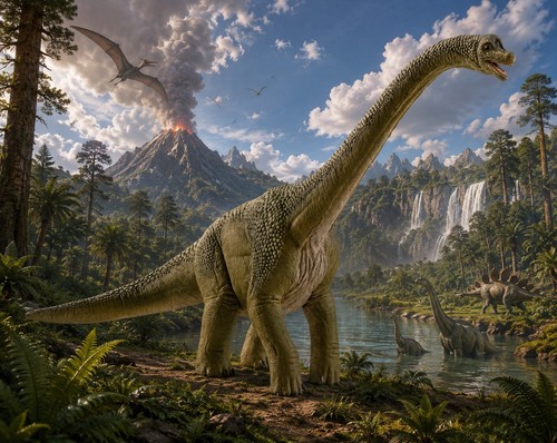 Schleich brachiosaurus - schleich,