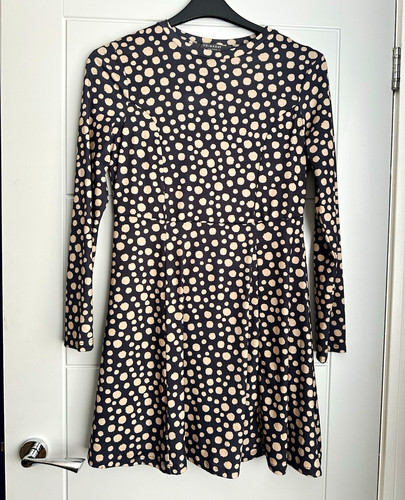 Primark black beige - beige, polka
