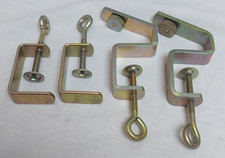 Knitting Machine Table Clamp Bundle Most likely Brother/Knitmaster 4 pieces