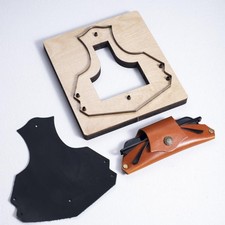 Glasses Case Leather Cutting