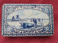 Vintage Hopjes Dutch Blue &