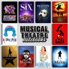 Musical Theatre A5 Notebook