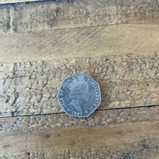 1987 Isle of Man Christmas 50p