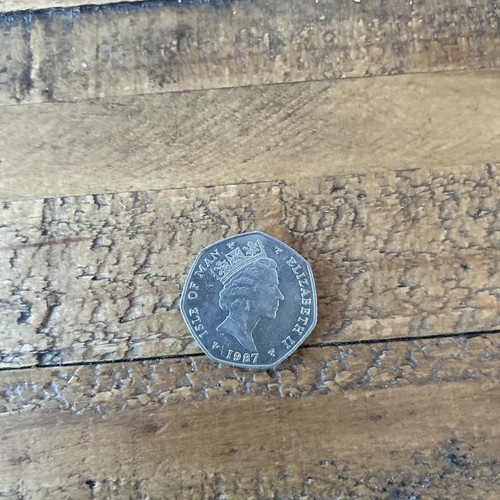 1987 isle man christmas 50p - 1987,