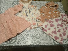 Girls 12-18-24 Coat And Fluffy