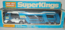 MATCHBOX SUPERKINGS K-10 CAR TRANSPORTER NEAR MINT / PERFECT MIB
