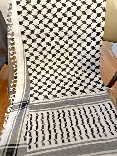 New keffiyeh scarf palestinian - new,