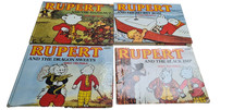 Vintage Rupert Bear Books, x 4