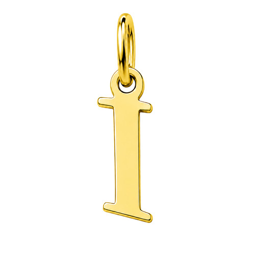 9ct gold pendant initial - 9ct,