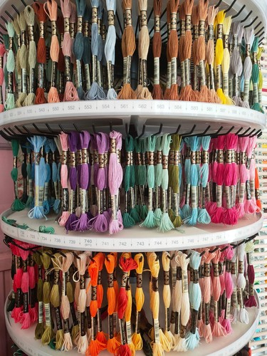 Dmc embroidery threads - dmc,