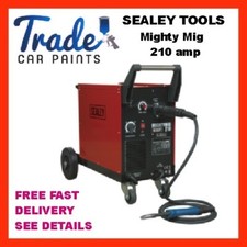 Mig Welder 210 amp Sealey Mighty Mig With Euro Torch