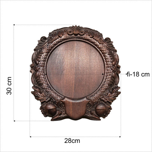 Trophy board for deer roe - for,
