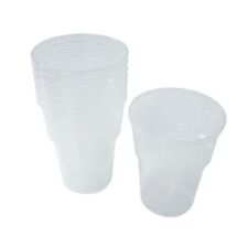 Half Pint Plastic Beer Glasses