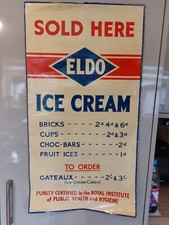 ICE CREAM ELDO ADVERTISING POSTER