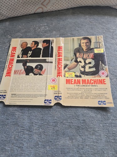 Original pre cert vhs sleeve - original,