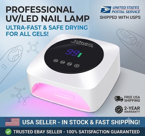 Rechargeable led nail lamp - uv,