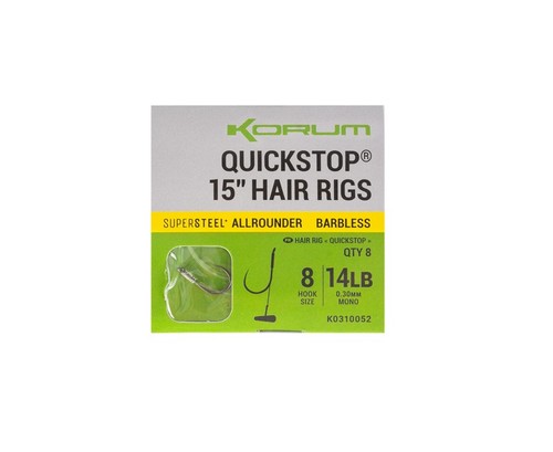 Korum quickstops hair rigs - korum,