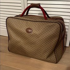 Gucci Vintage Web Suitcase! 17" X 13" Great Carry On Size