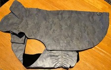 3 PEAKS Pets at Home Reflective Silver Dog coat in LARGE. 48cm long. Waterproof