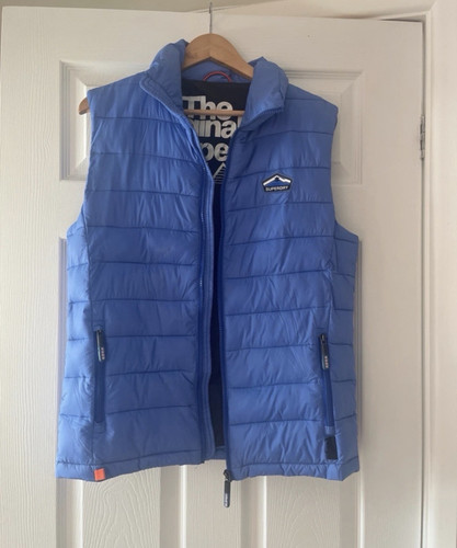 Superdry fuji blue puffer - fuji,