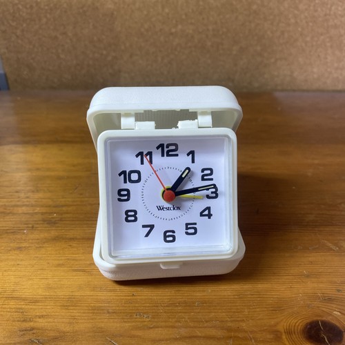Westclox vintage travel alarm - travel,