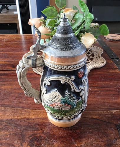 Vintage german beer ceramic - beer,