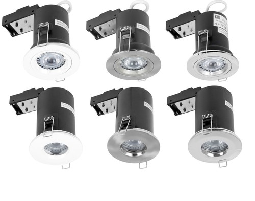 Fire rated ip65 bathroom led - |,