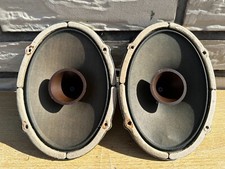 pair vintage full range 7"x5"Original Grundig Majestic - Speaker TESTED WORKING